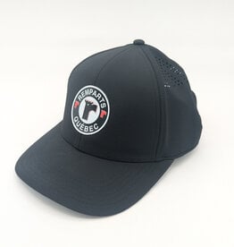 Casquette Noire Ascend Logo