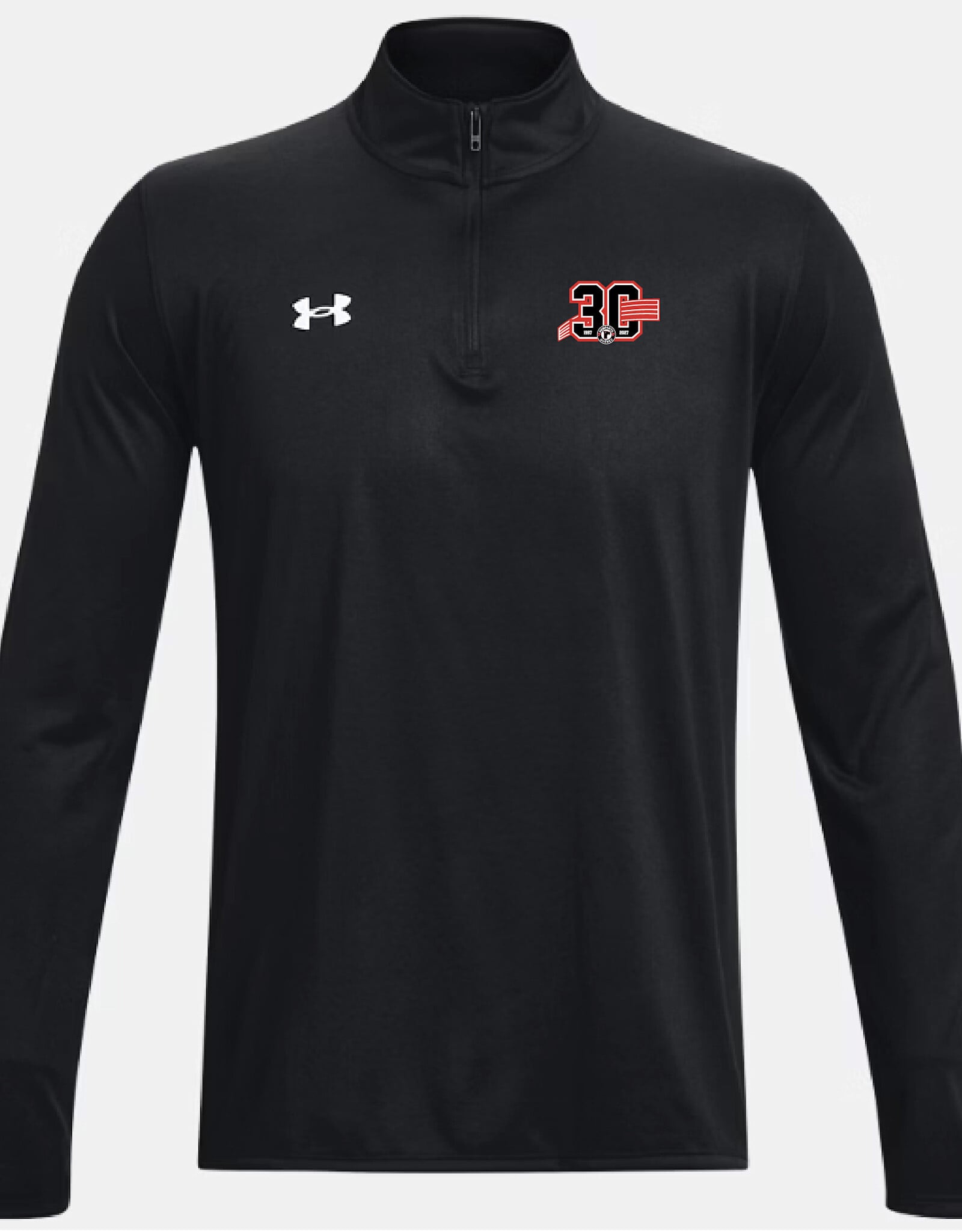 1/4 Zip Noir Dryfit 30e