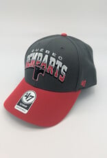 Casquette 47' Grise-Rouge