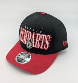Casquette Noire-Rouge Remparts Ligné