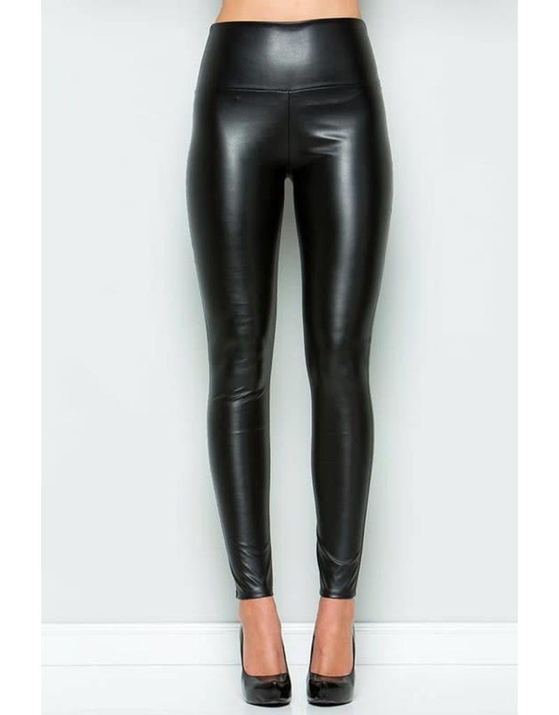 Black Faux Leather Leggings Ramsey Rae Boutique Black Faux Leather Leggings