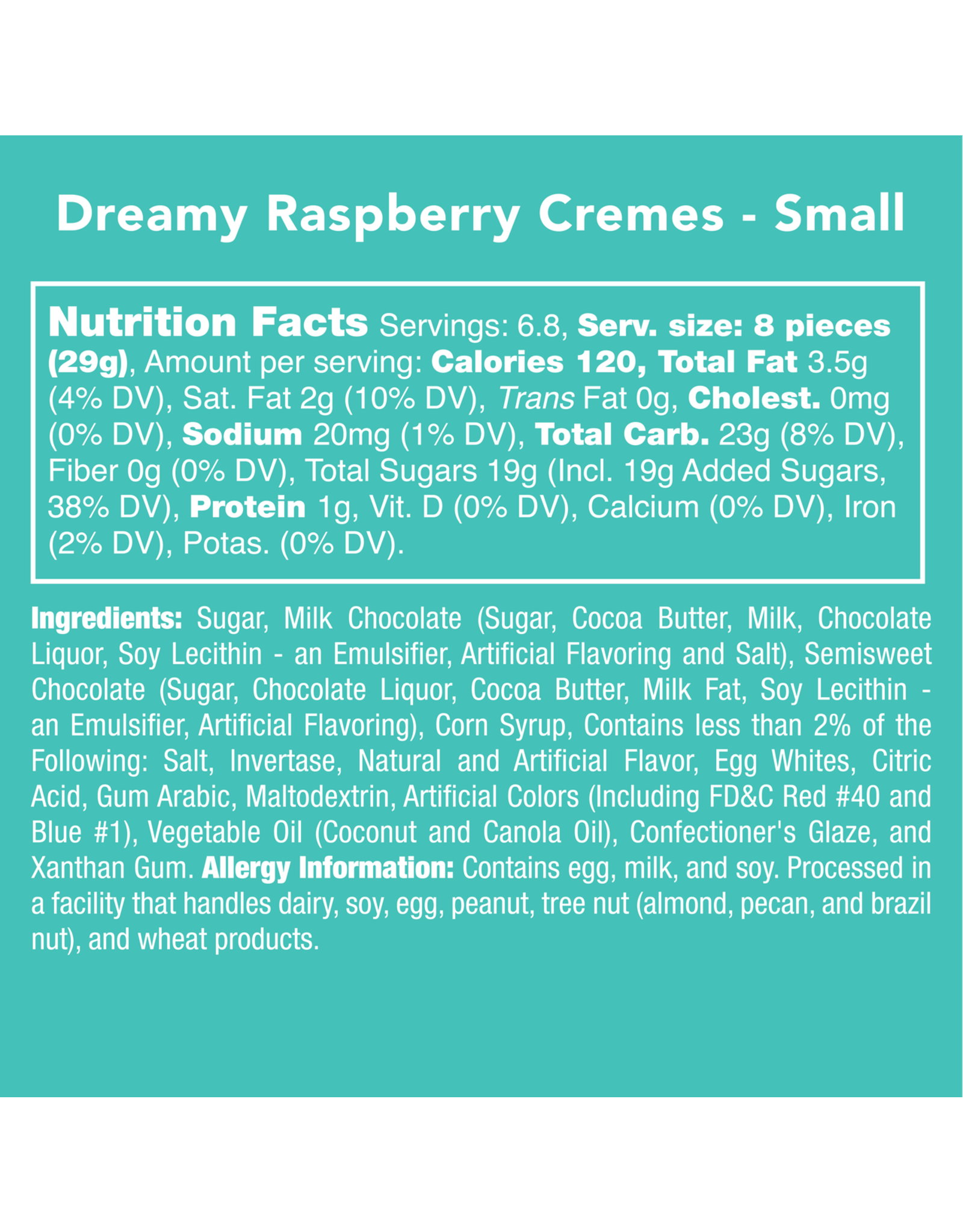 Dreamy Raspberry Cremes