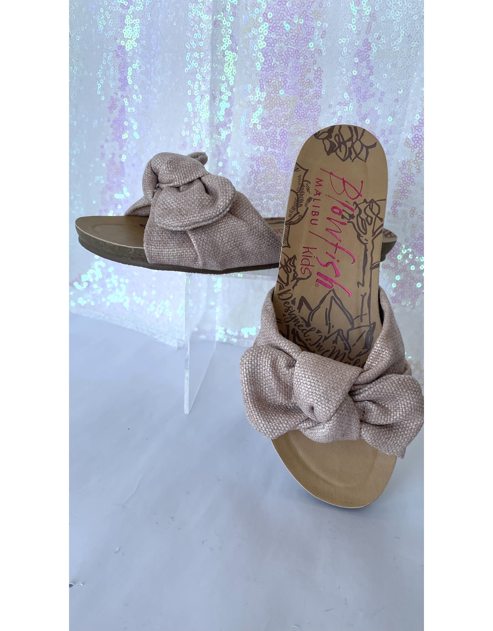 Girls Rose Gold Gett Sandals - The Magnolia