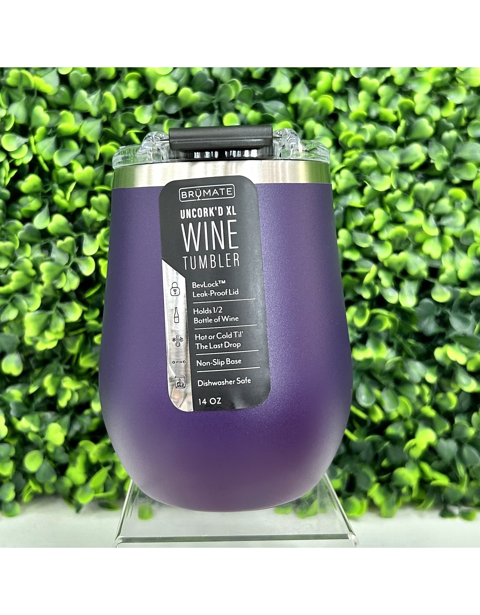 BruMate Uncork'd XL 14 oz. Wine Tumbler- Violet