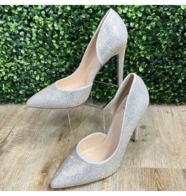 Silver Shimmer Gianna Heels