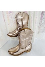 Tween Gold Inch Boots