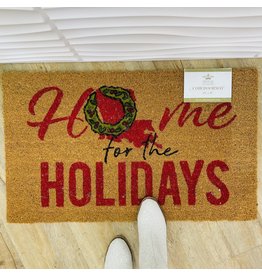 Louisiana Holidays Coir Doormat