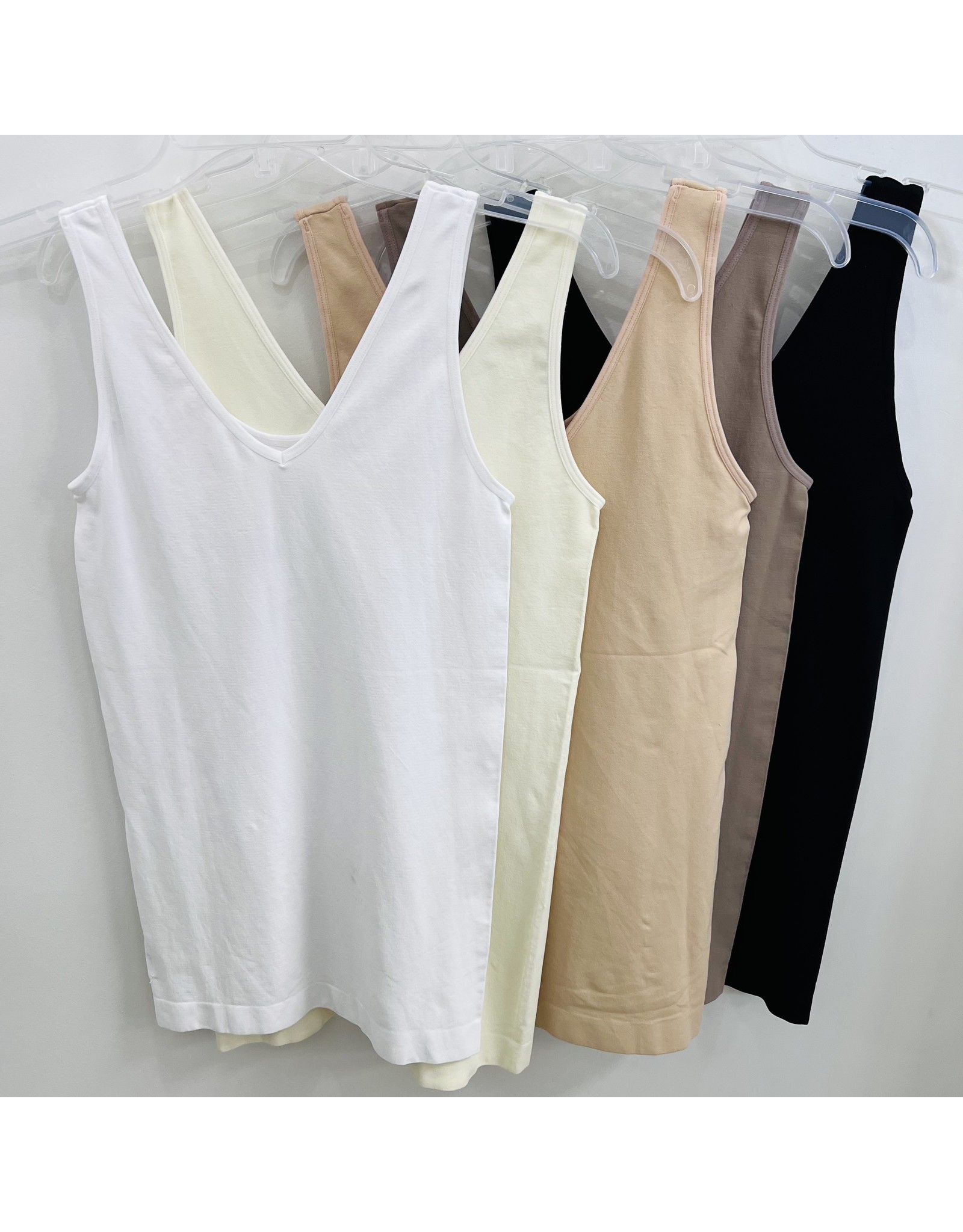 Reversible V or U Neck Tank - OS Plus