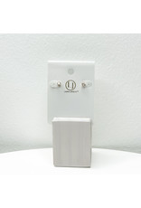 Small Square Crystal Stud Earrings
