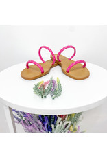 Hot Pink Moonbathe Sandals