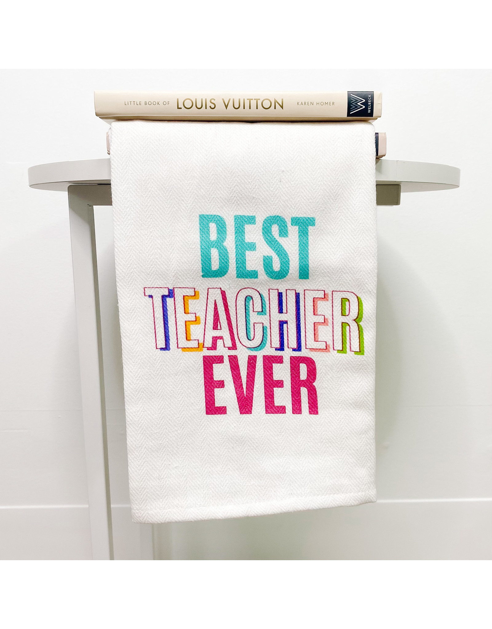 Best Teacher Ever Hand Towel