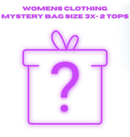 Women’s Clothing Mystery Bag 3X - 2 Tops