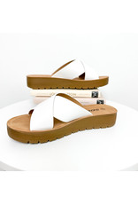 White Lucy Sandals