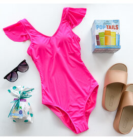 Neon Pink Beachside Bliss Swimsuit