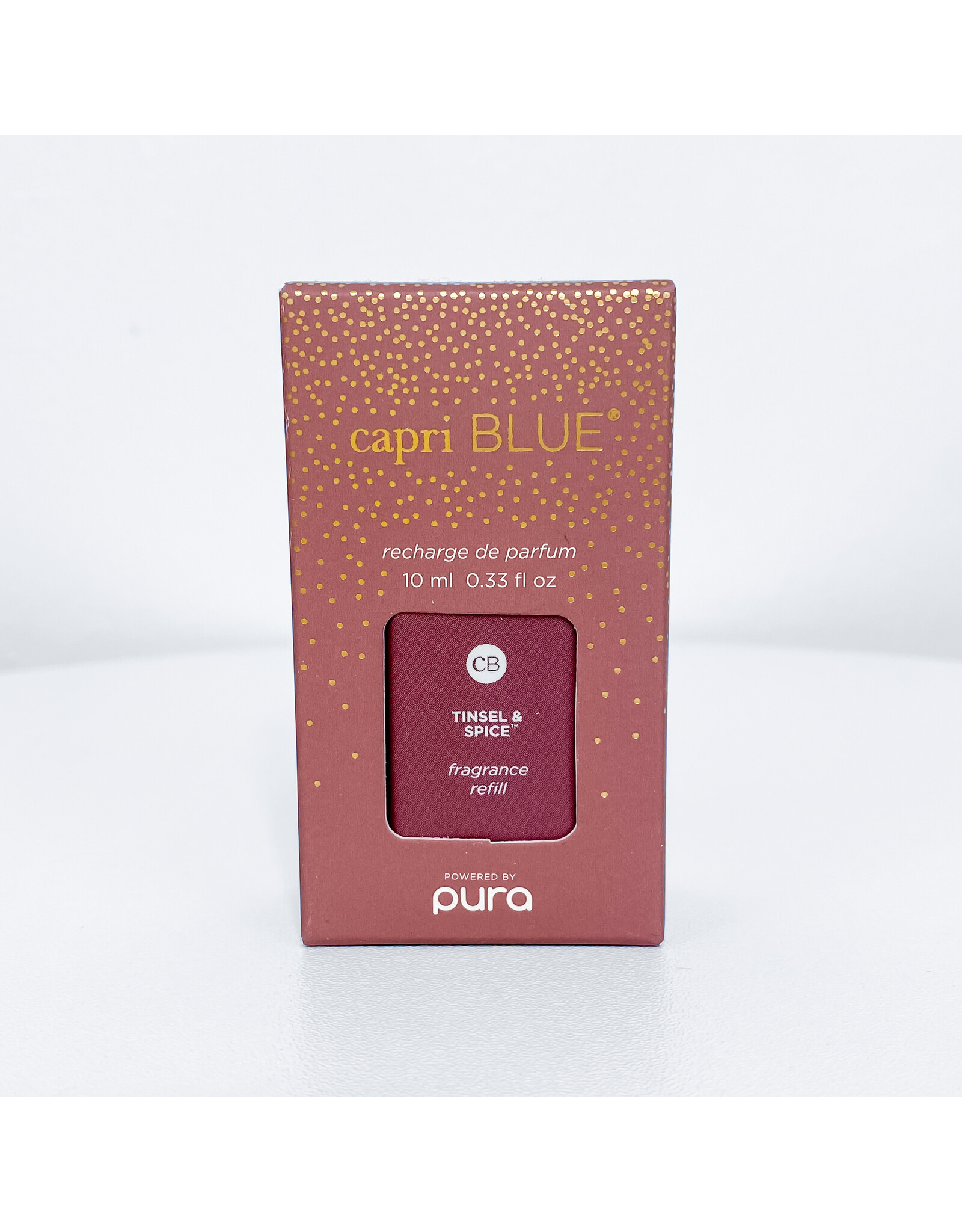 Capri Blue Tinsel & Spice Pura Diffuser Refill