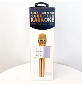 Rose Gold Karaoke Microphone