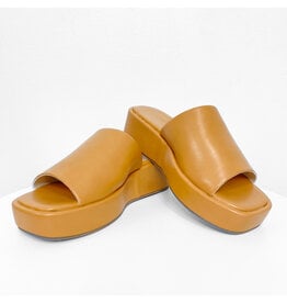 Camel Lourdes Slide Sandals