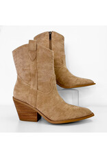 Camel Suede Rowdy Boots