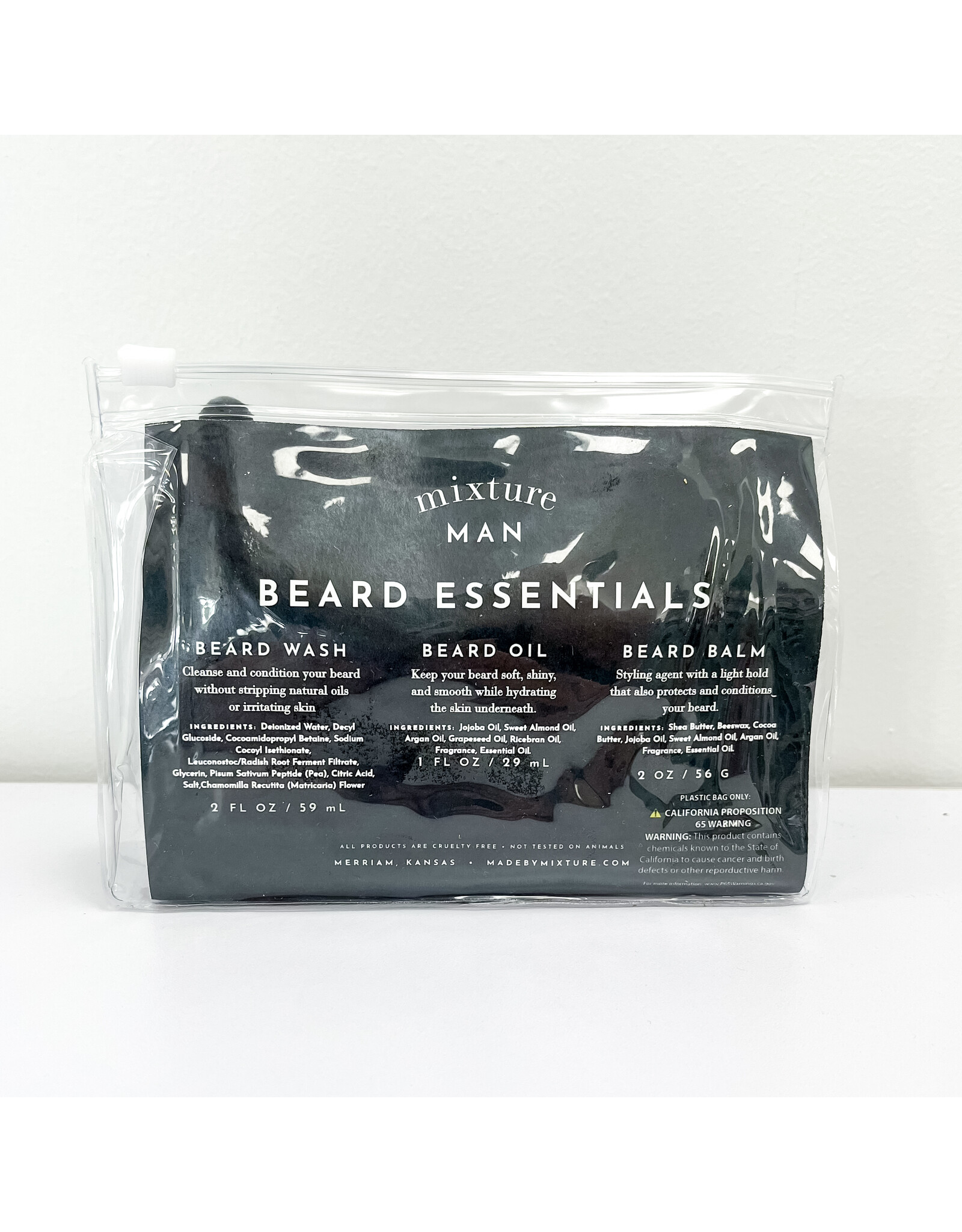 No 70 Sandalwood & Amber Beard Essentials Set