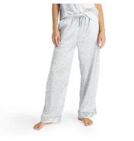 Hello Mello Satin Pajama Pants - Feline Sleepy