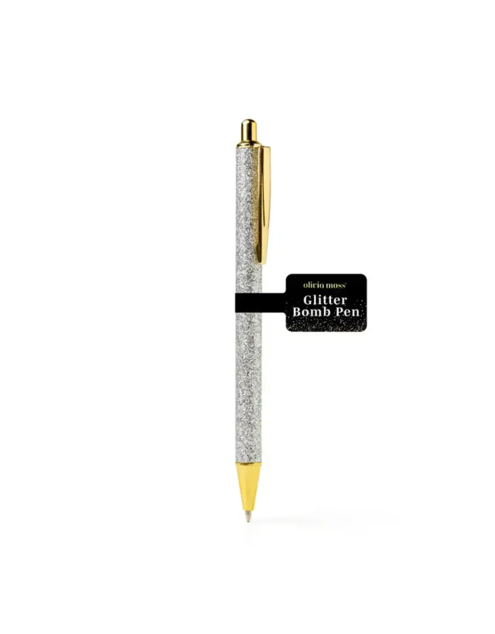 Glitter Bomb Pen - Silver