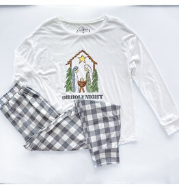 Oh Holy Night Pajama Pant Set