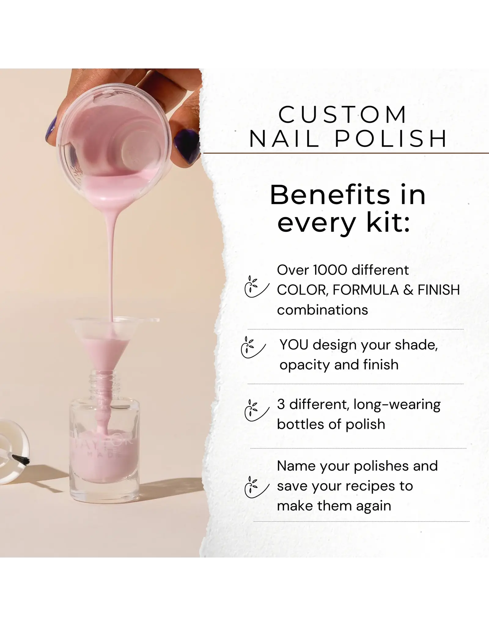 Nail Polish Kit - Red/Pink/Coral