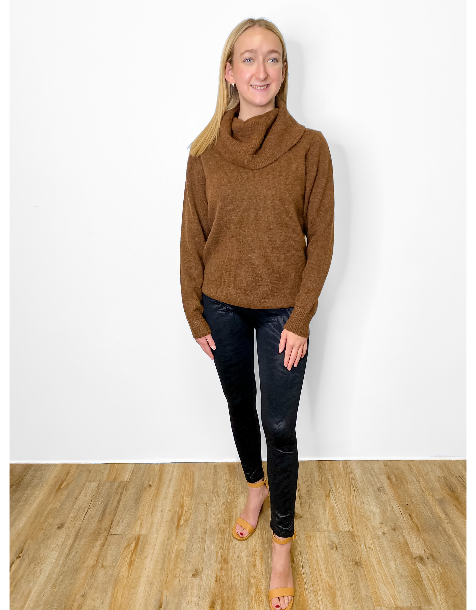Charlie Paige Friar Brown Cammy Sweater