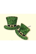 St Patrick’s Day Hat Stud Earrings