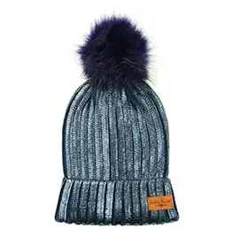 Britt's Knits Glacier Pom Hat - Navy