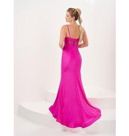 Fuchsia Long Formal Dress - 12