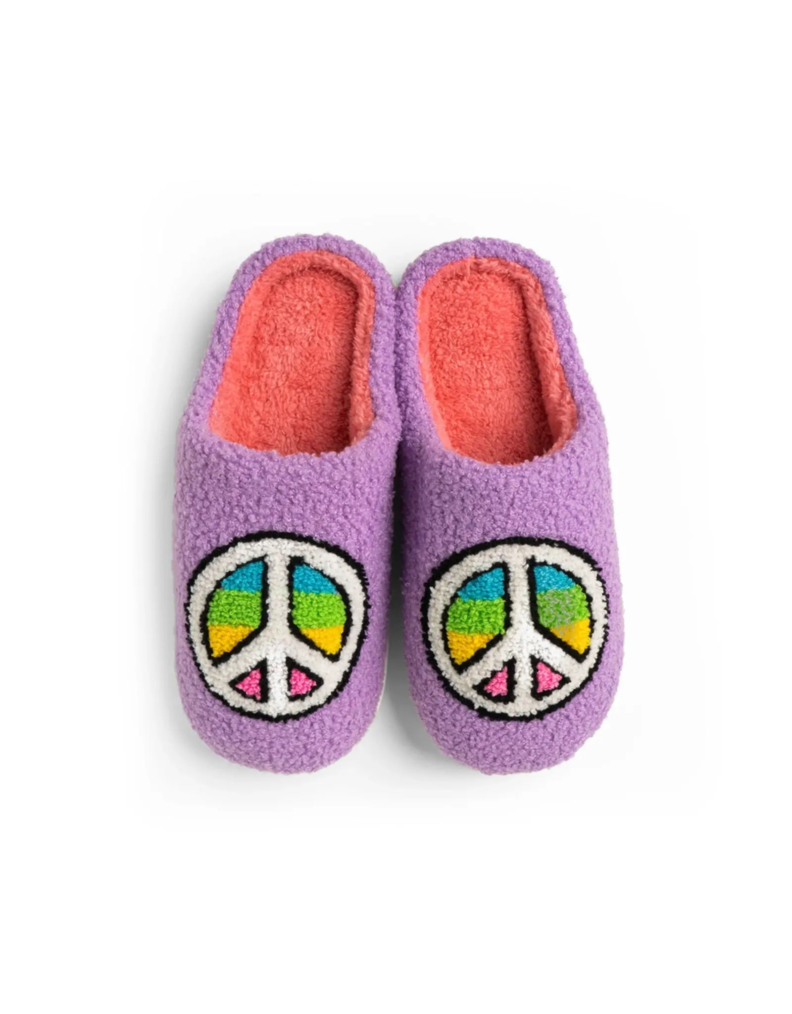Lounge Out Loud Slippers - Peace Out