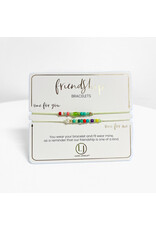 Mint Seed Bead Friendship Bracelets
