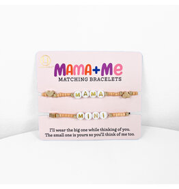 Peach Mama & Mini Bracelets