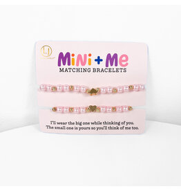Pink Pearl Mommy & Me Bracelets