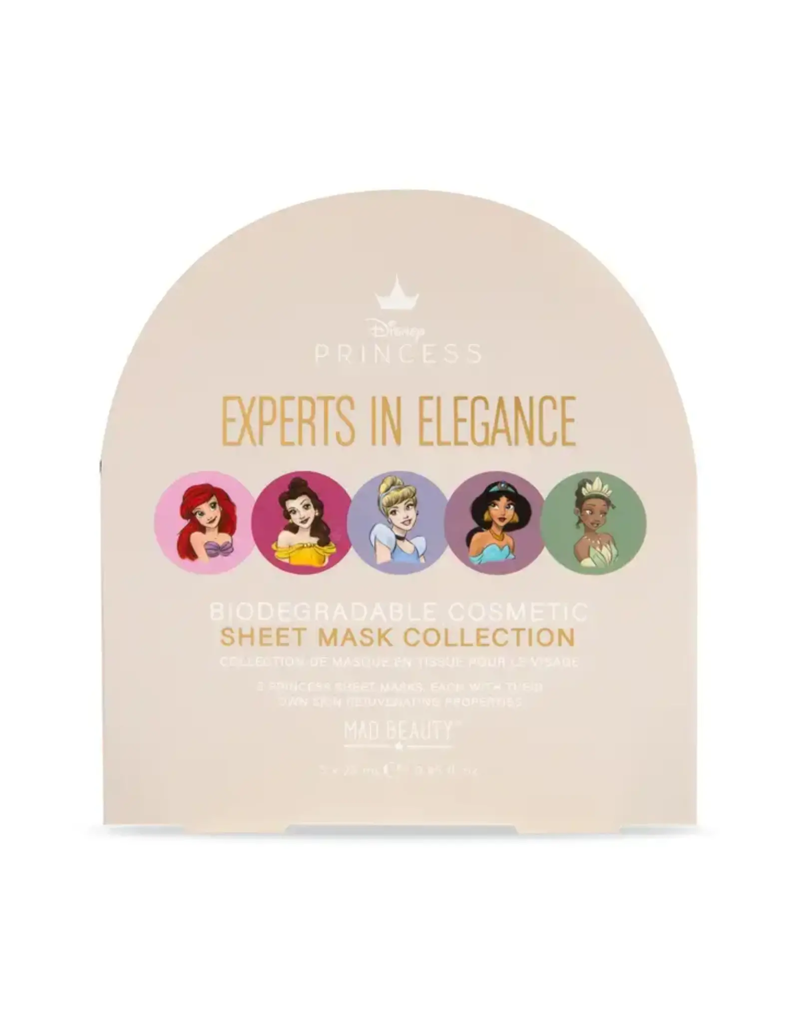 Princess Sheet Face Mask Set - 5 Pc