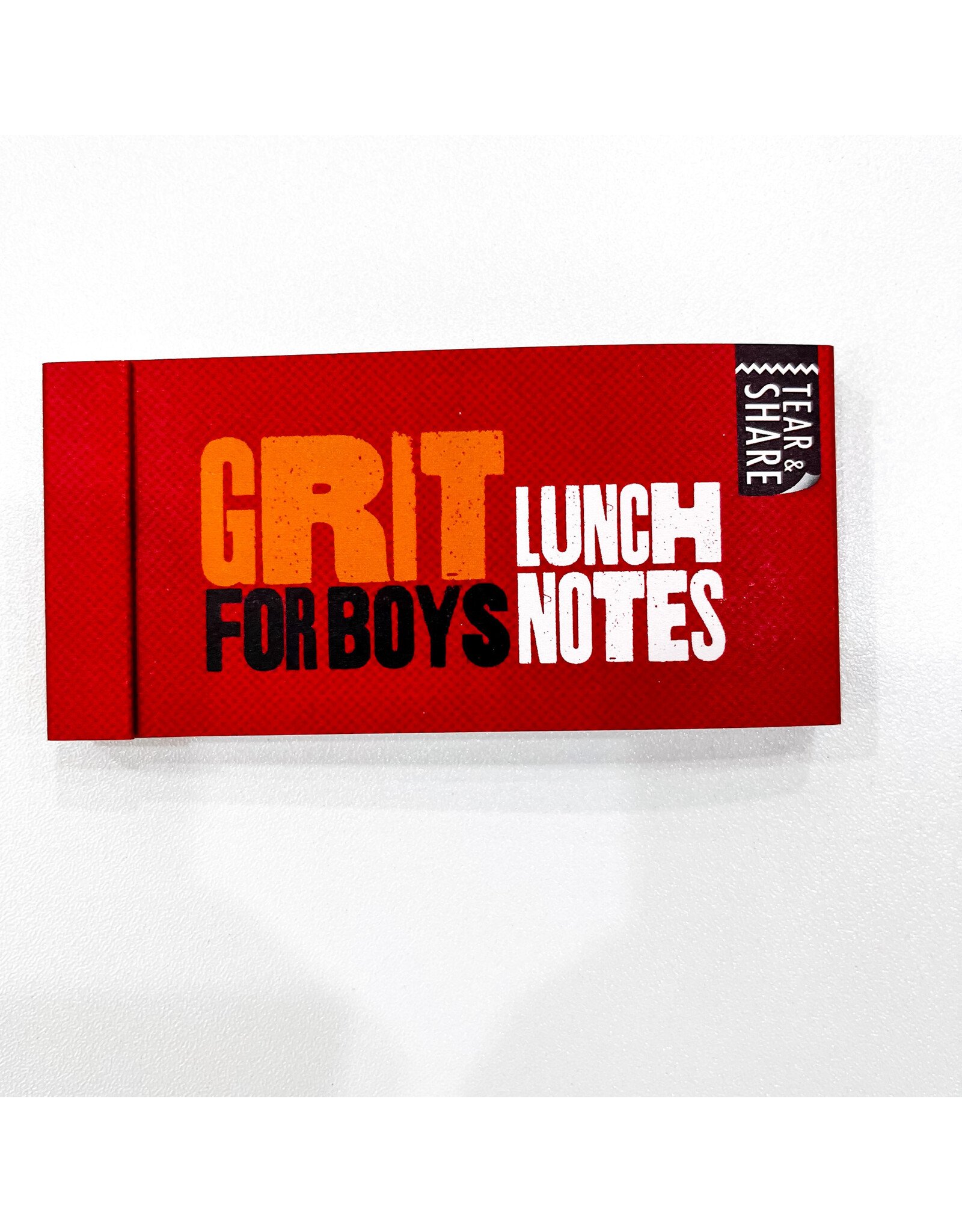 Lunch Notes - Grit for Boys