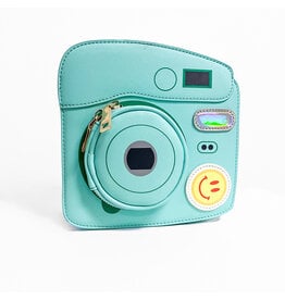 Minty Blue Oh Snap Camera Handbag