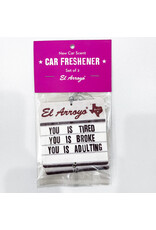 Adulting Car Freshener