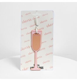 Champagne Flute Luggage Tag