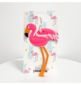 Flamingo Luggage Tag