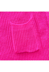Hot Pink Round Neck Sweater