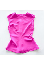 Pink Side Ruched Top