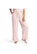 Hello Mello Satin Pajama Pants - Slumber Party