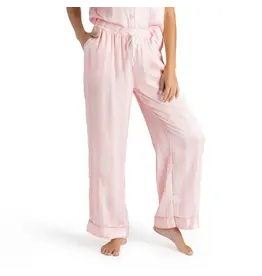 Hello Mello Satin Pajama Pants - Slumber Party