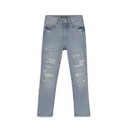 Tween Ice Distressed Emie Straight Jeans