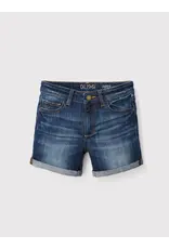 DL1961 Tween Piper Sea Lion Cuffed Shorts