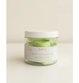 Bonblissity Mini Bath Fizzies - Fresh Lemongrass