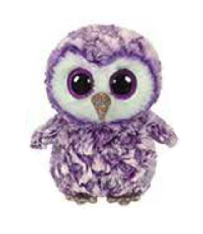 purple owl stuffed animal