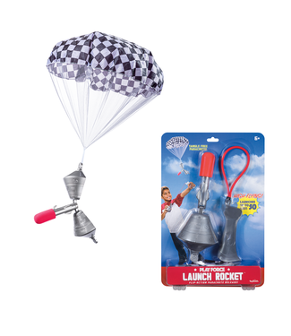 toy rocket with parachute